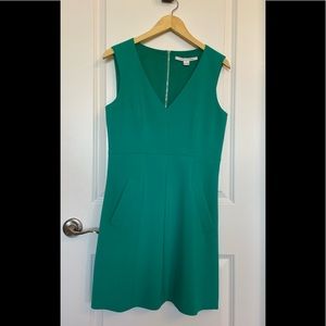 Diane Von Furtsenburg  green dress.  Like new, size 8.